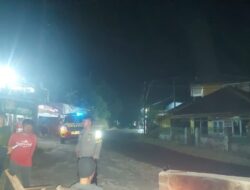 Patroli malam,Polsek Tanjungkerta Polres Sumedang Polda jabar terus berusaha wujudkan situasi yang aman dan kondusif