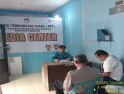 Sosialisasi Pemilihan Gubernur, Wakil Gubernur Jawa Barat, serta Bupati dan Wakil Bupati Sumedang oleh Polsek Tanjungmedar