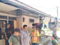 Anggota Bhabinkamtibmas Polsek Tanjungkerta Berikan Himbauan Kamtibmas kepada masyarakat Terkait Bahayanya Perjudian Online