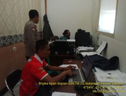 Bhabinkamtibmas Desa Sukarapih Melaksanakan Giat Sambang Dan Silaturahmi Kepada Warga masyarakat