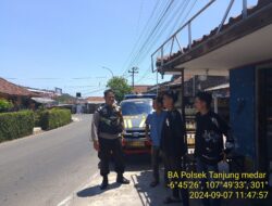 Kegiatan KRYD siang hari oleh Polsek Tanjungmedar Upaya Mencegah C3 di Wilayah hukum Kecamatan Tanjungmedar