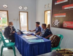 Sosialisasi Pemilihan Gubernur, Wakil Gubernur Jawa Barat, serta Bupati dan Wakil Bupati Sumedang oleh Polsek Tanjungmedar