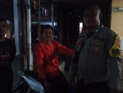 Patroli malam,Polsek Tanjungkerta Polres Sumedang Polda jabar terus berusaha wujudkan situasi yang aman dan kondusif