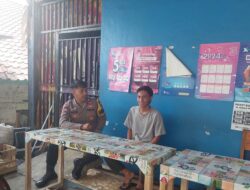 Bhabinkamtibmas Desa Kertamekar Sambangi Warga Desa Binaanya
