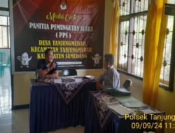 Sosialisasi Pemilihan Gubernur, Wakil Gubernur Jawa Barat, serta Bupati dan Wakil Bupati Sumedang oleh Polsek Tanjungmedar