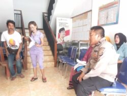 Silaturahmi dengan Warga Binaan Panit Binmas Polsek Tomo Berikan Pesan-pesan Kamtibmas.