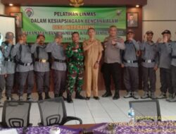 Kapolsek Tanjungmedar Bersama BPBD Sumedang Gelar Pelatihan LINMAS di Desa Wargaluyu