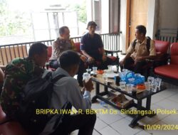 SILAHTURAHMI KAMTIBMAS GUNA MEWUJUDKAN SITUASI KONDUSIP, DIWILAYAH HUKUM POLRES SUMEDANG POLSEK SUKASARI KHUSUSNYA DIWILAYAH DESA SINDANGSARI