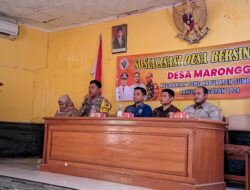 Sinergitas TNI – Polri, Bhabinkamtibmas Polsek Tomo beserta Babinsa Laksanakan Sambang kepada Warga Binaan.