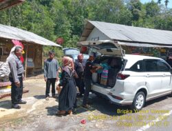 Aiptu Aceng, SH bersama Bripka Yuyun Yuwana melaksanakan sambang/silatrahmi Kamtibmas dan dumas keliling dalam rangka BEYOND TRUST PRESISI