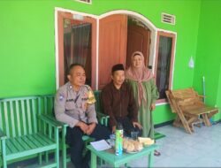 Bhabinkamtibmas Sambangi Warga Desa Tanjungmulya