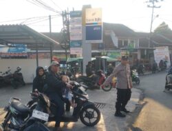 Pengaturan Lalu Lintas Pagi Hari, Bentuk Pelayanan Personel Polsek Tanjungkerta Polres Sumedang, Kepada Masyarakat