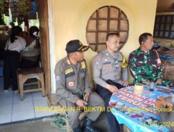 SILAHTURAHMI SINERGRITAS TNI-POLRI GUNA MEWUJUDKAN SITUASI KONDUSIP ,DIWILAYAH HUKUM POLRES SUMEDANG POLSEK SUKASARI