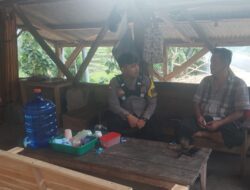 Bhabinkamtibmas Desa Kertamekar Sambangi Warga Desa Binaanya
