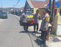 Polsek Tanjungkerta mengantisipasi keamanan demi masyarakat,Anggota Polsek Tanjungkerta Laksanakan patroli di siang hari