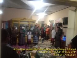Polsek sukasari melaksanakan Giat menghadiri Undangan peringatan Maulid Nabi Muhammad SAW 1446 H,sekaligus sambang untuk menjalin silaturahmi