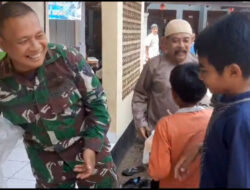 PERINGATI HARI JADI TNI KE-79, PRAJURIT TNI DI TANJUNGSARI BERBURU BERKAH DI BULAN MAULID NABI MUHAMMAD SAW