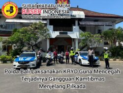 Polda Bali Laksanakan KRYD Guna Mencegah Terjadinya Gangguan Kamtibmas Menjelang Pilkada