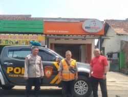 Kapolsek Tanjungkerta melaksanakan patroli siang hari