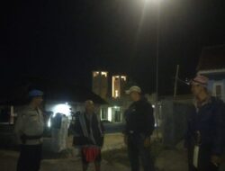 Patroli malam,Polsek Tanjungkerta Polres Sumedang Polda jabar terus berusaha wujudkan situasi yang aman dan kondusif