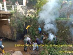 Polsek Sukasari Gelar Cooling System dan Jumat Bersih Jelang Pilkada, Antisipasi Musim Penghujan