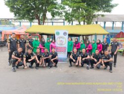 Kegiatan Sedekah Yuk Yang Di Laksanakan Oleh ( Wareug Bhaper ) Bhayangkari Cabang Sumedang Bersama Persit Kartika Candra Kirana 0610 Sumedang