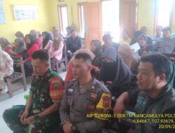 Bhabinkamtibmas Desa Rancamulya Laksanakan Rapat  Sosialisasi dan Pembentukan Tim Penyusun RKPdesa  Tahun 2025
