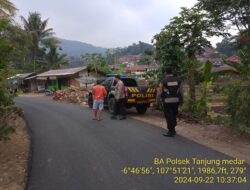 Kegiatan KRYD siang hari oleh Polsek Tanjungmedar Upaya Mencegah C3 di Wilayah hukum Kecamatan Tanjungmedar