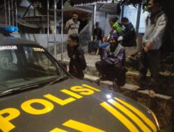 Patroli malam,Polsek Tanjungkerta Polres Sumedang Polda jabar terus berusaha wujudkan situasi yang aman dan kondusif