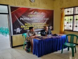 Sosialisasi Pemilihan Gubernur, Wakil Gubernur Jawa Barat, serta Bupati dan Wakil Bupati Sumedang oleh Polsek Tanjungmedar