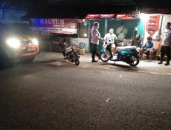 Patroli malam,Polsek Tanjungkerta Polres Sumedang Polda jabar terus berusaha wujudkan situasi yang aman dan kondusif