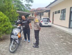 Polsek Tanjungkerta mengantisipasi keamanan demi masyarakat,Anggota Polsek Tanjungkerta Laksanakan patroli di siang hari