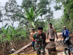 Polsek sukasari melaksanakan sambang untuk menjalin silaturahmi