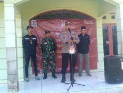 Kapolsek Tanjungmedar Hadiri Apel Kesiapsiagaan Penyelenggara Pemilihan Gubernur dan Wakil Gubernur serta Bupati dan Wakil Bupati Sumedang Tahun 2024