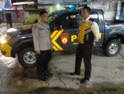 Patroli malam,Polsek Tanjungkerta Polres Sumedang Polda jabar terus berusaha wujudkan situasi yang aman dan kondusif