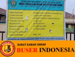 Peningkatan Jalan Desa Talang Beliung Kecamatan Belida Darat Di Duga Asal Jadi Dan Jadi Ajang Korupsi Oknum Kontraktor Dan Pejabat.