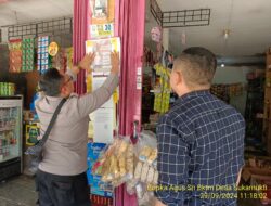 Pemasangan himbauan Kapolres Sumedang Jelang Pilkada 2024 di wilayah Hukum Kecamatan Tanjungmedar