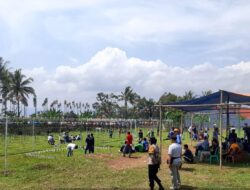 Brigadir Riri T Pratama Laksanakan Monitoring Kegiatan Perlombaan Seni Suara Burung Perkutut Sejawabarat diwilayah Desa. Jatimulya Kec. Sumedang Utara Kab. Sumedang