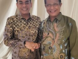H Zaenal Arifin Hulap S. Ip Koordinator Wilayah Wacth Relation of Corruption Hadiri Pisah Sambut Kapolda Sumsel