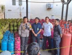 Bisnis Curang Berkedok Pangkalan Gas di Subang di Gerebek polisi 