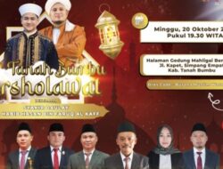 KPU Tanah Bumbu Akan Gelar Bersholawat Tingkatkan Partisipasi Masyarakat Pilkada Serentak 2024.