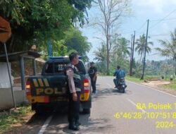 Kegiatan KRYD siang hari oleh Polsek Tanjungmedar Upaya Mencegah C3 di Wilayah hukum Kecamatan Tanjungmedar