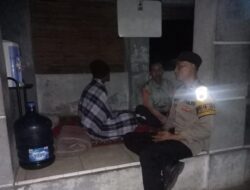 Aipda Deny Gunawan S.Ip Laksanakan Giat Kontrol Siskamling dan Pemantauan Wilayah Desa Margamukti