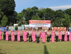 Sertijab Lima Kapolsek Di Polres Kota Pagar Alam Berlangsung Khidmat