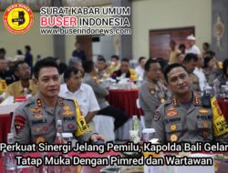 Perkuat Sinergi Jelang Pemilu, Kapolda Bali Gelar Tatap Muka Dengan Pimred dan Wartawan