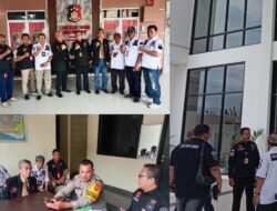 Pimpinan RajawaliNews Dan WRC PAN-RI Geruduk Polres dan Kejari Muara Enim