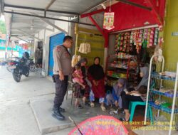 Bripka Agus Sukmana melaksanakan sambang/silatrahmi kamtibmas ke warga masyarakat *