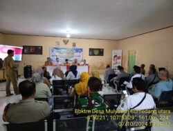 Aipda Dedy Monitoring Kegiatan Musrenbang Desa dalam rangka Penetapan RKPDes tahun 2025 Desa Mulyasari