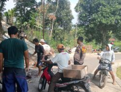 Bripka Herman Sulaeman Laksanakan Sambang & Silaturahmi  Dalam Rangka Pelaksanaan Quick Wins presisi kepada warga  Desa Kebonjati