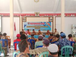 Musyawarah Desa Danasri Lor: Penetapan Rencana Kerja Pemerintah Desa Tahun 2024